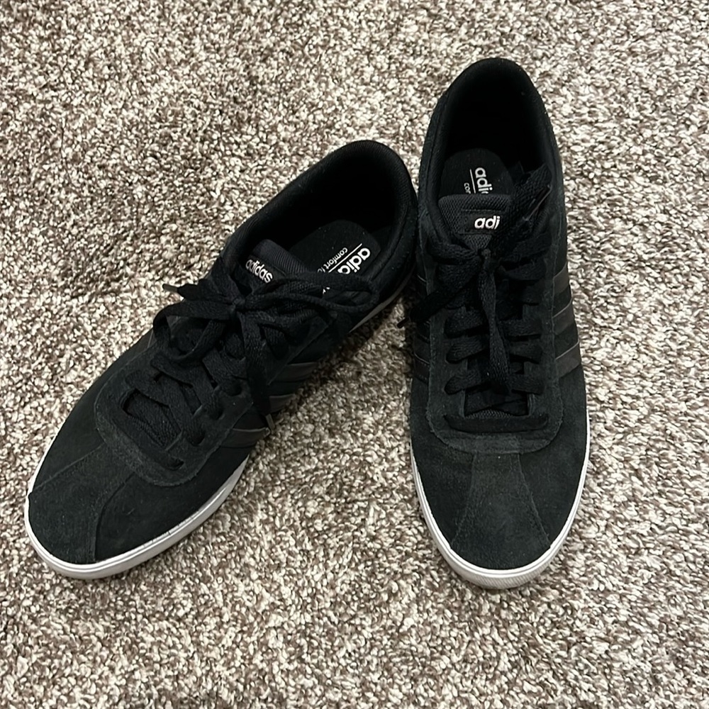 Adidas Neo black womens shoes.